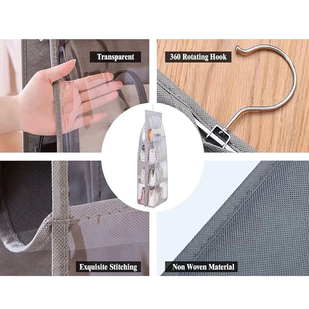 Hanging Handbag Purse Organizer PRICE FOR 1 - Picture 5 of 5